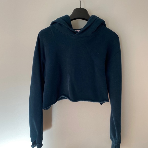 Aritzia Tna COZYAF cropped hoodie - Picture 2 of 4